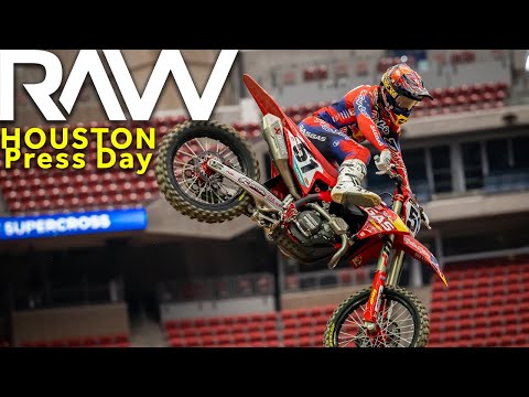 Houston Supercross Press Day RAW