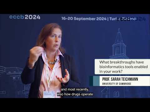 Prof. Sarah Teichmann on Bioinformatics & the Human Cell Atlas | ECCB2024