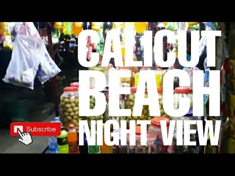 calicut beach | night view | kozhikode
