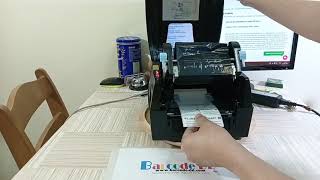 รีวิว สาธิต ทดสอบ HPRT HT300 Barcode Printer เครื่องพิมพ์บาร์โค้ด แบบตั้งโต๊ะ