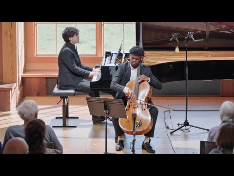 Walker: Sonata for Cello and Piano, II. & III. - Sterling Elliott & Evren Ozel