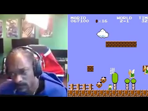 Snoop Dogg rage quits Mario