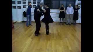 Gerardo Quiroz e Cristiana Casuscelli - Arrastre: "el que trasporta la gamba es el cambio de peso"