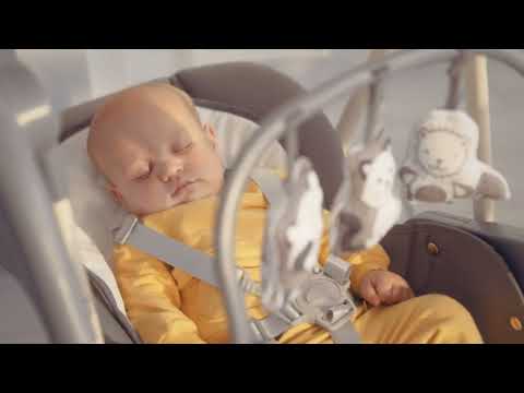Стул для кормления с функцией качели Lionelo LAURICE GREEN OLIVE - фото 1 - id-p2353619340