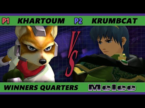 S@X 439 Winners Quarters - Khartoum (Fox) Vs. Krumbcat (Marth) Smash Melee - SSBM