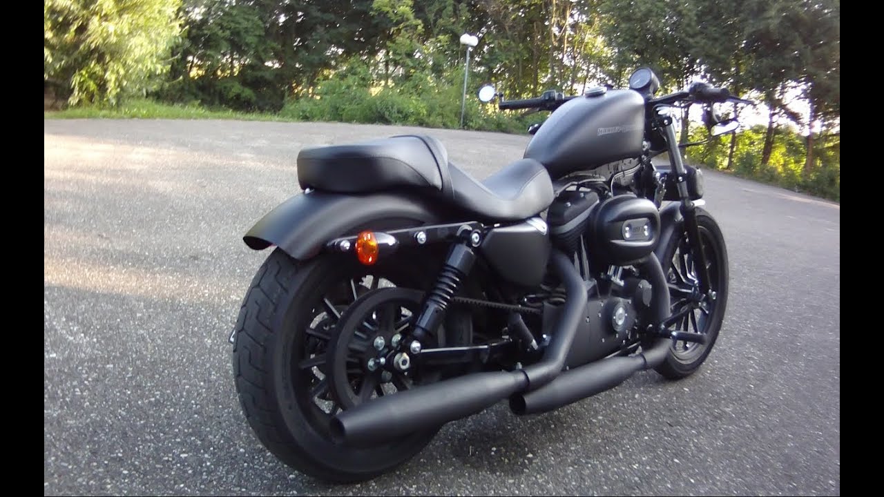 My Harley-Davidson 883N Iron Sportster Matt Black