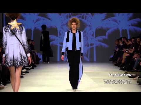 Показ - YANA BELYAEVA,  Ukrainian Fashion Week, Осень-Зима  2016-17