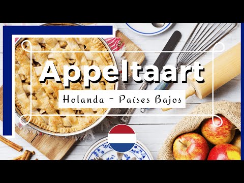 Tarta de Manzana Holandesa 🍏 Receta Tradicional 🇳🇱 Los Países Bajos