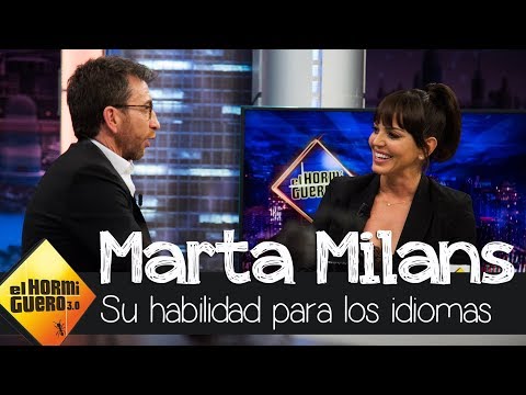 Descubre la espectacular habilidad de Marta Milans con los idiomas - El Hormiguero 3.0