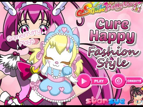 DRESS UP GAME - CURE HAPPY FASHION STYLE - YouTube