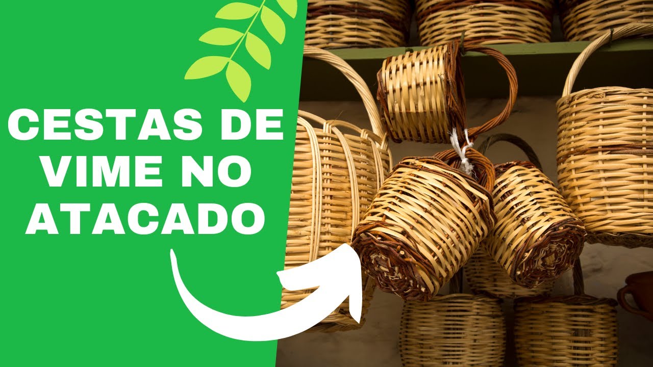 5 Fornecedores de cestas de vime no atacado