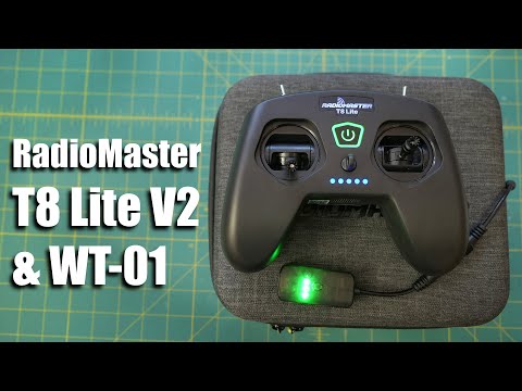 RadioMaster T8 Lite V2 and WT-01Wireless Trainer adapter