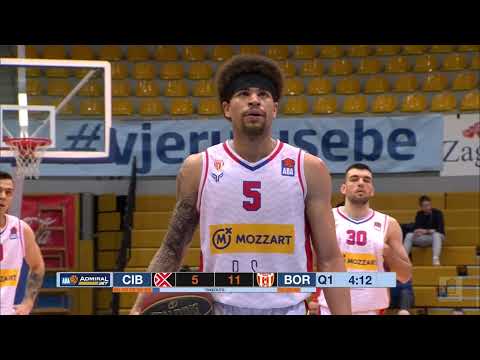 AdmiralBet ABA League 2021/22, Round 21 match: Cibona - Borac (6.3.2022)
