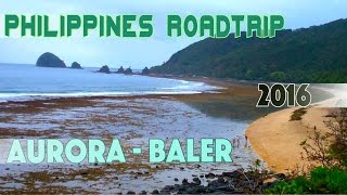 preview picture of video 'Philippines roadtrip Baler Beach, Aurora  | Asia Travel VLOG'