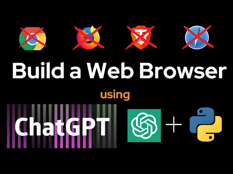 Build a Web Browser Using ChatGPT and Python in 2 Minutes #chatgpt #openai