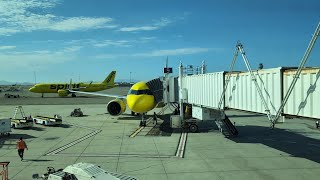 Spirit Airlines Airbus A320neo Oakland (OAK) - Las Vegas (LAS) Full Flight | Economy