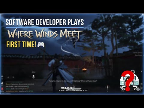 Software Developer Plays WHERE WINDS MEET for the First Time!