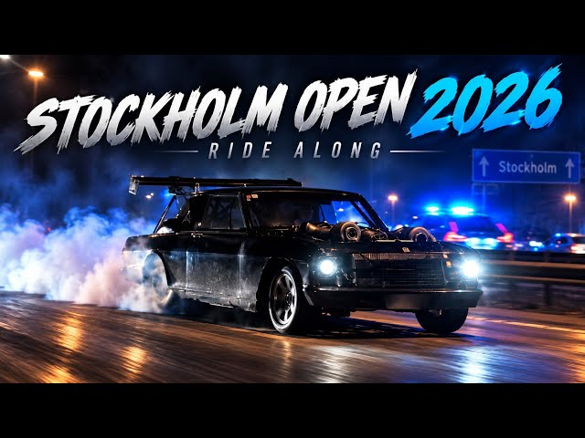 Stockholm Open 2026 - Ride along, from trailer to finish line