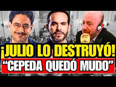¡CAOS EN CARACOL RADIO! Julio Sánchez Cristo Acorraló a Iván CEPEDA EN VIVO y lo DEJÓ Sin Argumentos