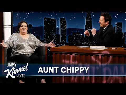 Jimmy Fallon’s Surprise Interview with Jimmy Kimmel’s Aunt Chippy