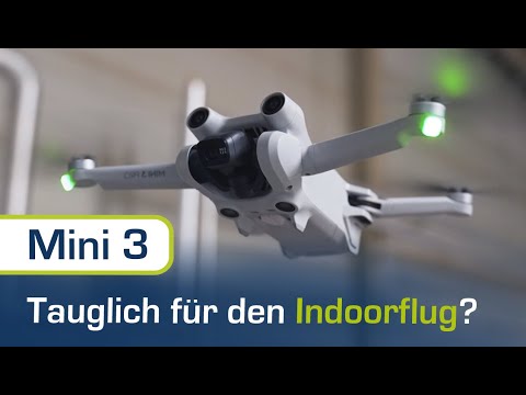 What do you need to consider when flying the Mini 3 indoors?