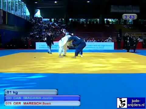 Judo 2010 PJC World Cup Sao Paulo: Imagawa (CAN) - Maresch (GER) [-81kg]