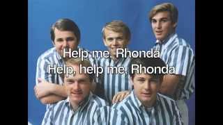 Help Me, Rhonda [Single Version] - The Beach Boys (with lyrics)