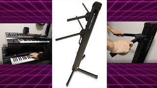 Video thumbnail for APEX AX-48 PRO - Review + Unboxing (Duel Tier Keyboard Stand ) by Tommy Varekai