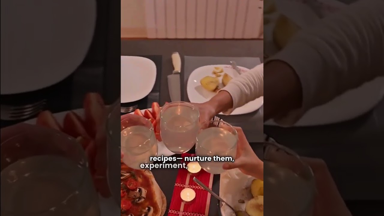 Relationships are like the recipe ..