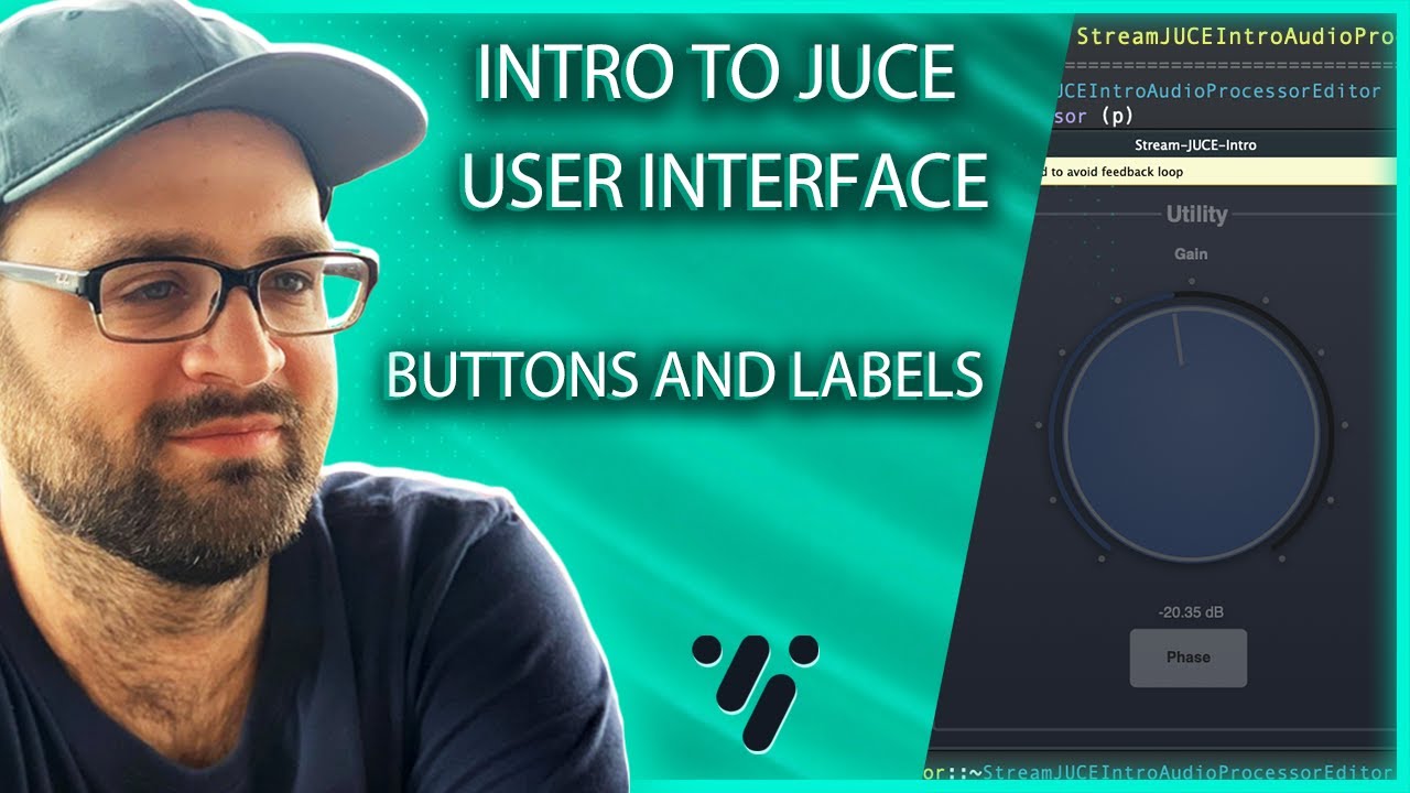 🔮  Intro to JUCE & GUI | Buttons & Labels!