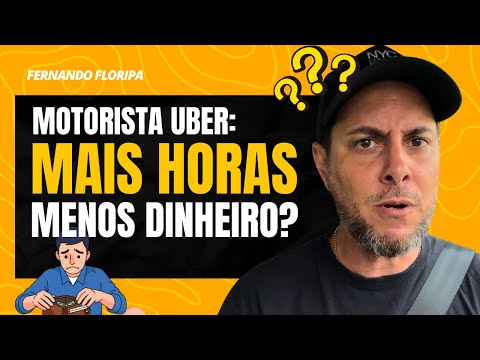 A MENTIRA que te contaram sobre TRABALHAR 12H na Uber e 99! 🛑