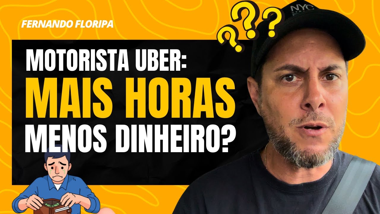 A MENTIRA que te contaram sobre TRABALHAR 12H na Uber e 99! 🛑