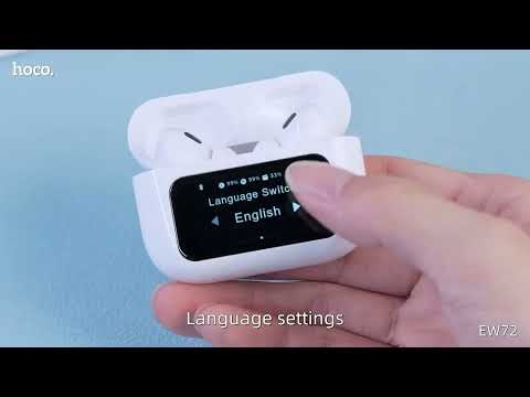 Hoco EW72 Soar ANC TWS White