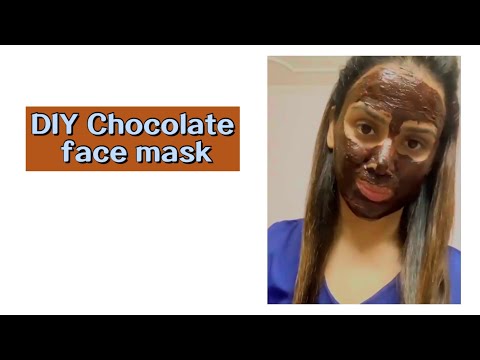 DIY Chocolate face mask for glowing skin | Chocolate face mask for radiant skin