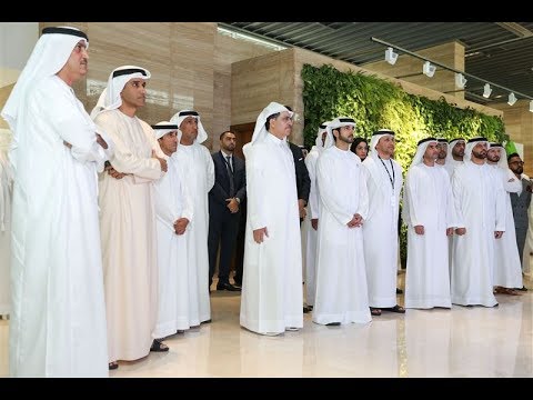 Sheikh Hamdan bin Mohammed ben Rached Al Maktoum visit to DEWA'S data center