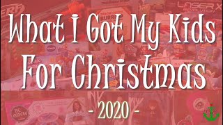 WHAT I GOT MY KIDS FOR CHRISTMAS 2020 | Christmas Gift Ideas for Boys, Girls and Toddlers