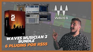 Video thumbnail for 🚨 Pacote Waves - 6 Plugins por $50 Reais IMPERDIVEL! (Musicians 2 Bundle) by Grave Você Mesmo
