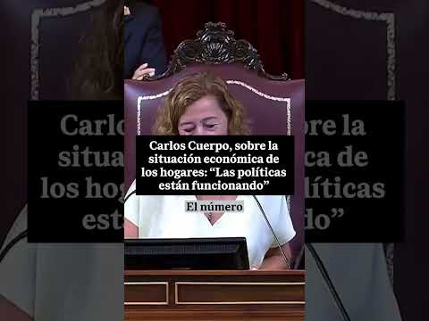 🏠 Carlos Cuerpo: «Las políticas están funcionando»