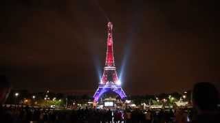 corée france Eiffel (에펠탑)in korean colors ☯ in Paris (france) [full show]
