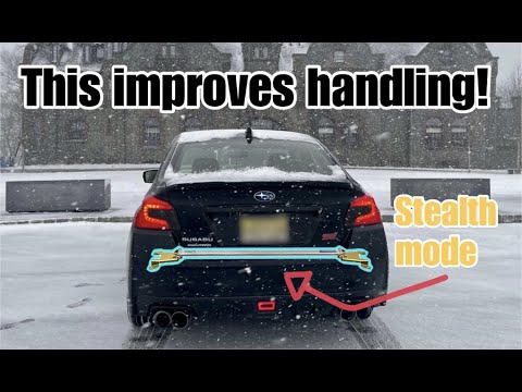 Beatrush Rear Strut Brace Review *HIDDEN FITMENT* Subaru WRX/STI
