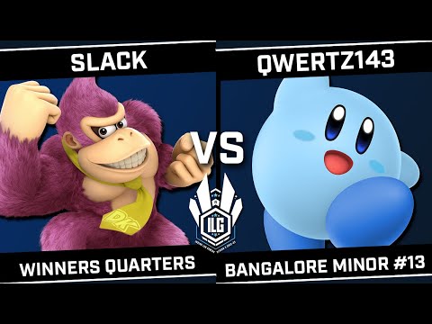 Slack (Donkey Kong) vs qwertz143 (Kirby/Mii Gunner) - ILG Bangalore Minor #13