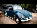 Classic 1956 VW Beetle Build-A-BuG Restoration Project Strato Silver Paint