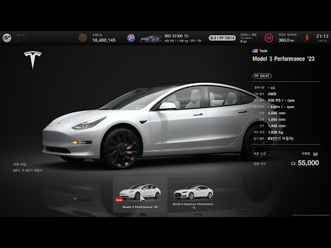 GT7 - 231102 - TESLA MODEL 3 performance 2023