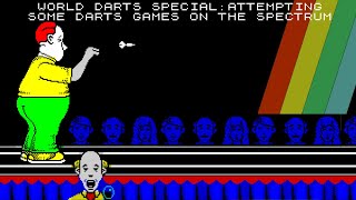 World Darts Special - Atempting To Play Some Darts Games On The Spectrum