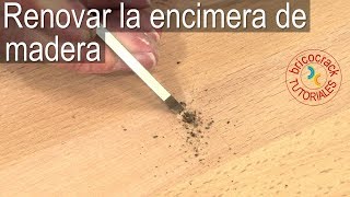 Miniatura del vídeo: lijar y reacabar una encimera de madera