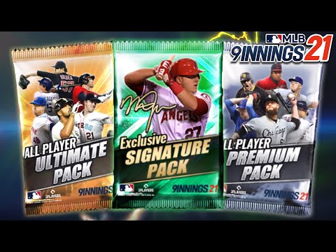 MLB 9 Innings 21 - Exclusive Signature Pack Opening!