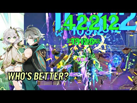 Is Alhaitham a better Hyperbloom driver? (VS Nahida)