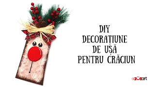 DIY Decorațiune de Ușă de Crăciun - Tutorial Ușor Pas cu Pas