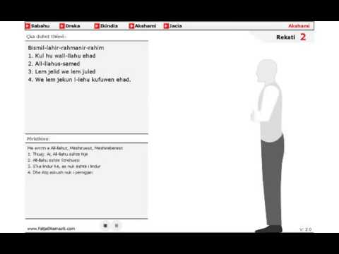 Si falet namazi i Akshamit per fillestare