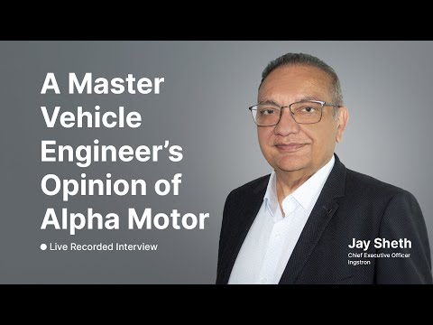 Thumbnail for A Master Vehicle Engineer's Opinion of Alpha Motor by Motor vehicle